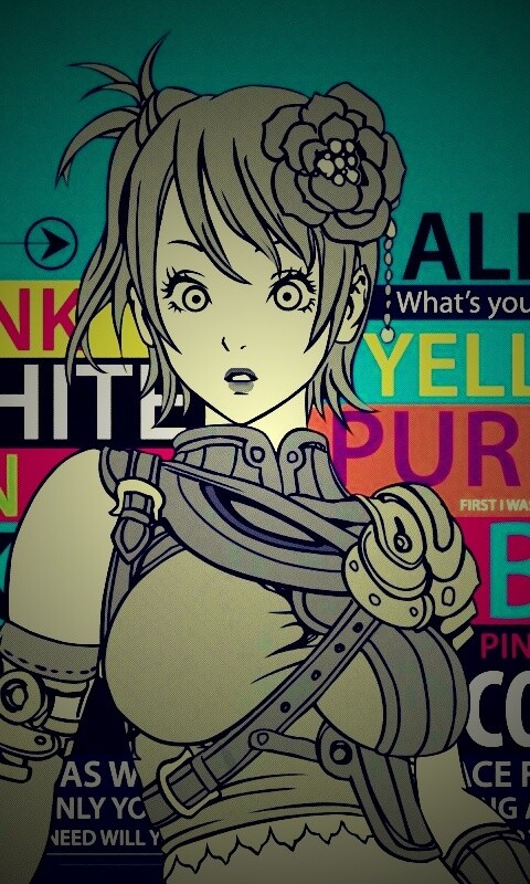 Раскрась её обои