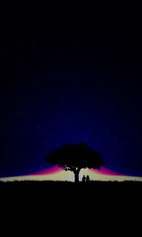 Звёздная ночь обои