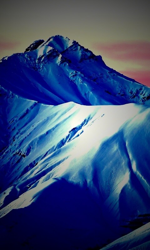Снежные вершины обои