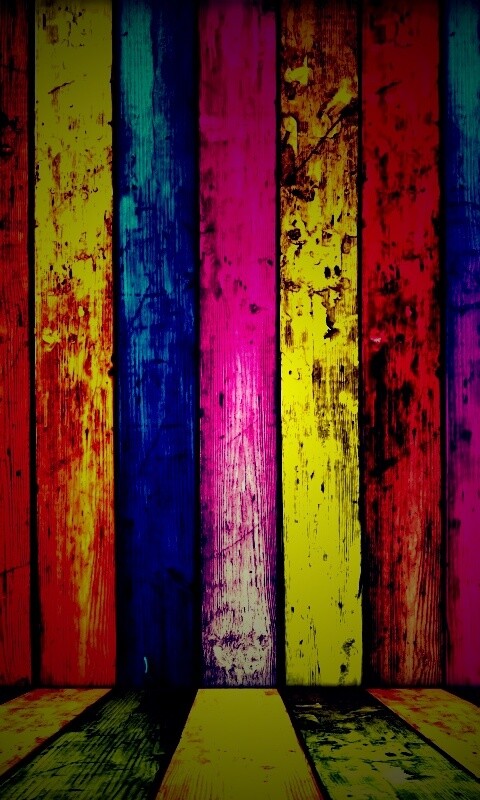 Разноцветные доски обои