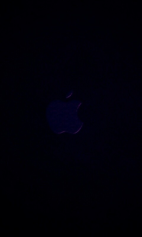 Логотип Apple в дереве обои