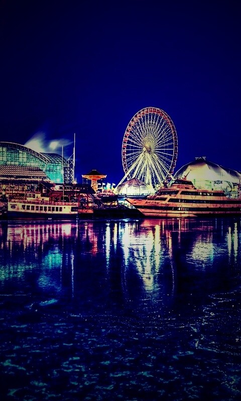 Причал для яхт обои