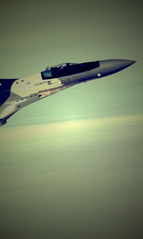 Полёт истребителя обои