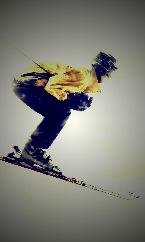 Горнолыжник обои