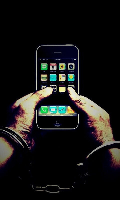 Ты раб своего iPhone обои