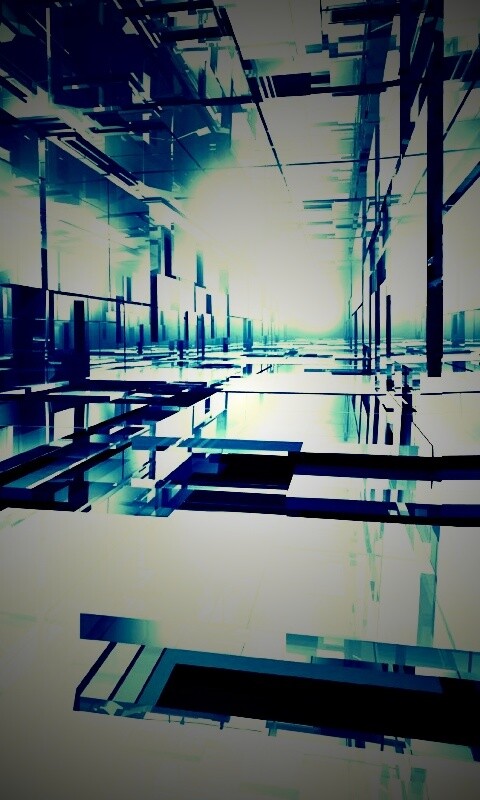 Бесконечные отражения обои