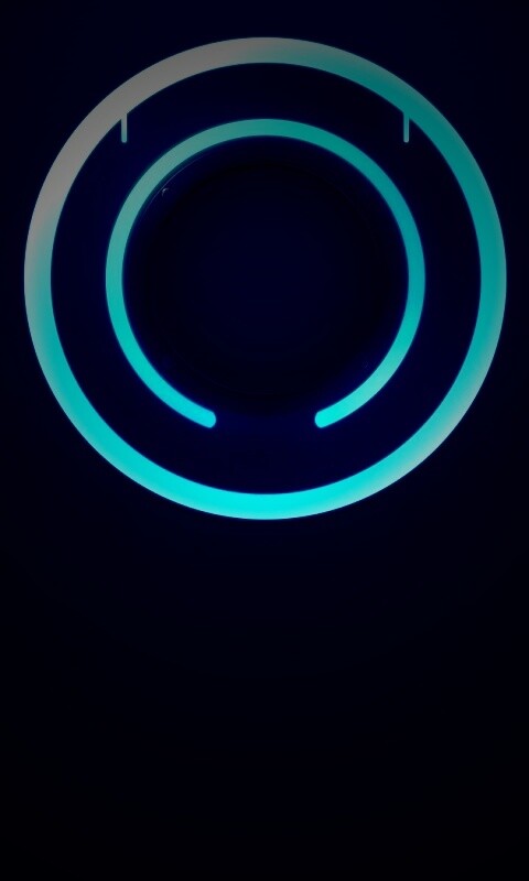 Диск из Tron на черном фоне обои