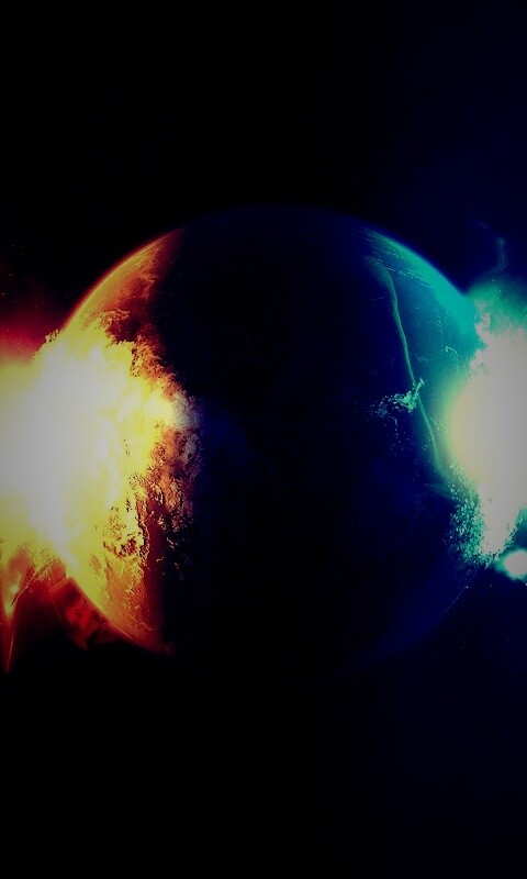 Между холодом и жаром обои