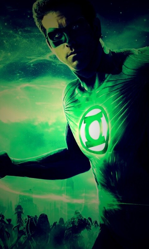 Зелёный фонарь обои