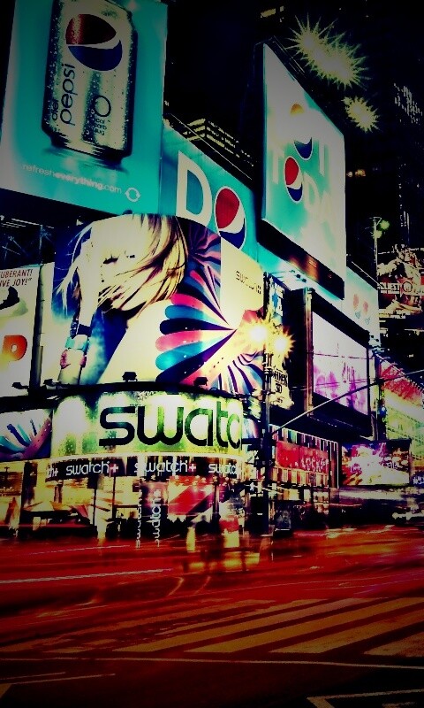 Огни мегаполиса обои