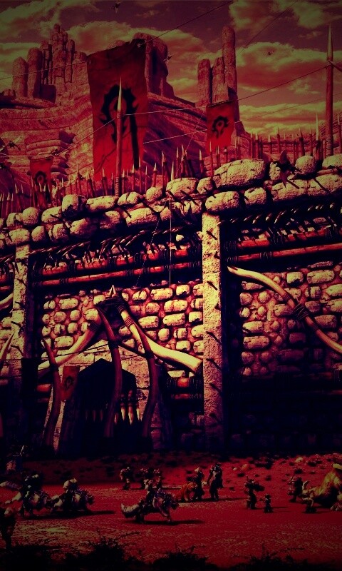 Крепость орков обои