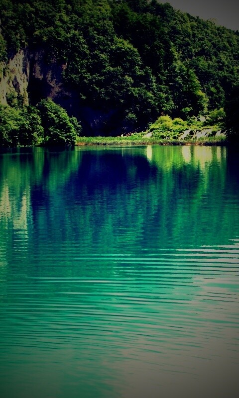 Девственное озеро обои