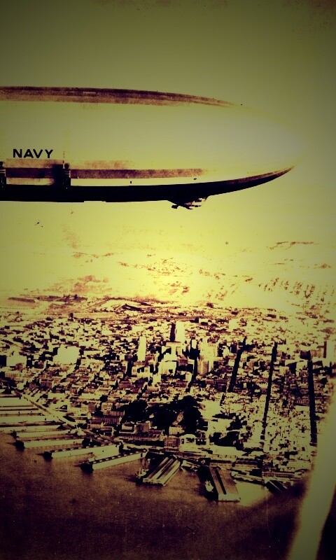 Дерижабль обои