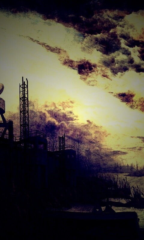 Панорама из Сталкера обои