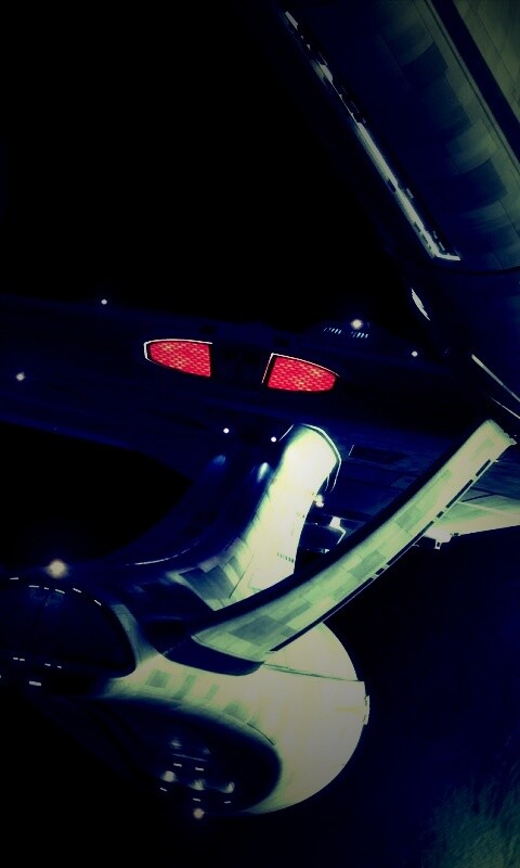 Космический корабль Enterprise из Star Trek обои