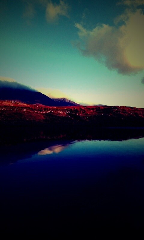 Зеркальное озеро обои