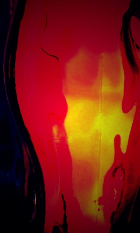 Абстрактное в бутылочном стекле обои