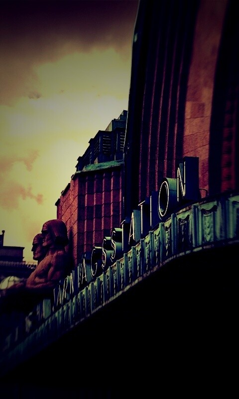 Вокзал Хельсинки обои