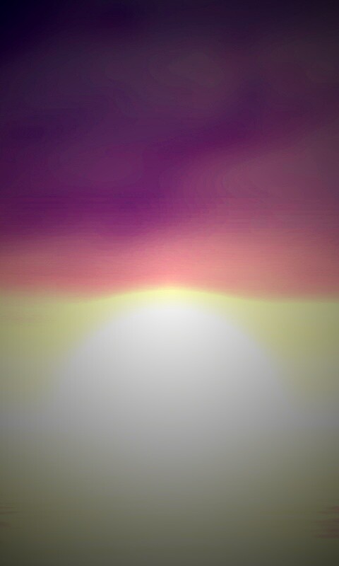 Нереальный закат обои