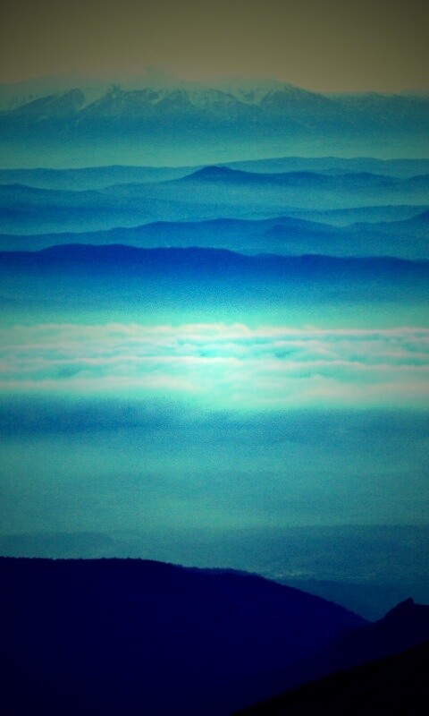 Слой тумана обои