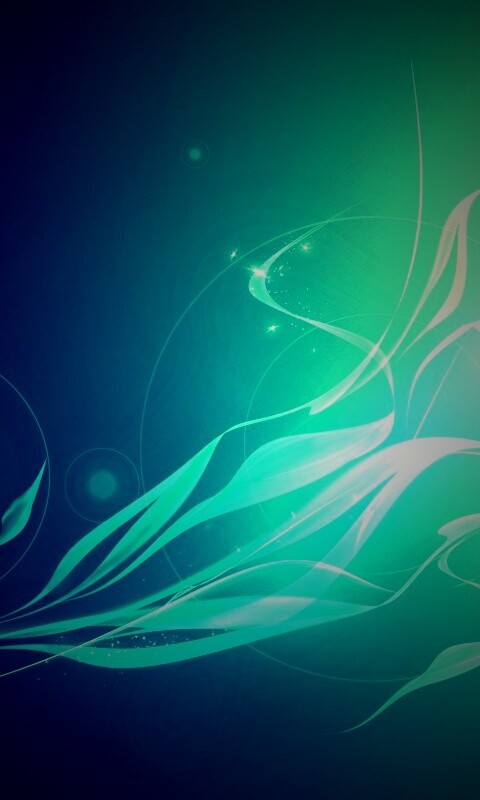 Лёгкая голубая абстракция обои