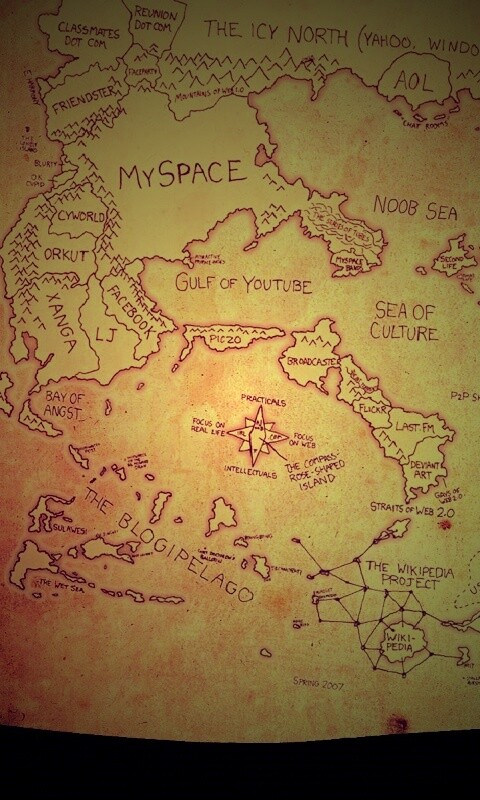 Карта интернета обои