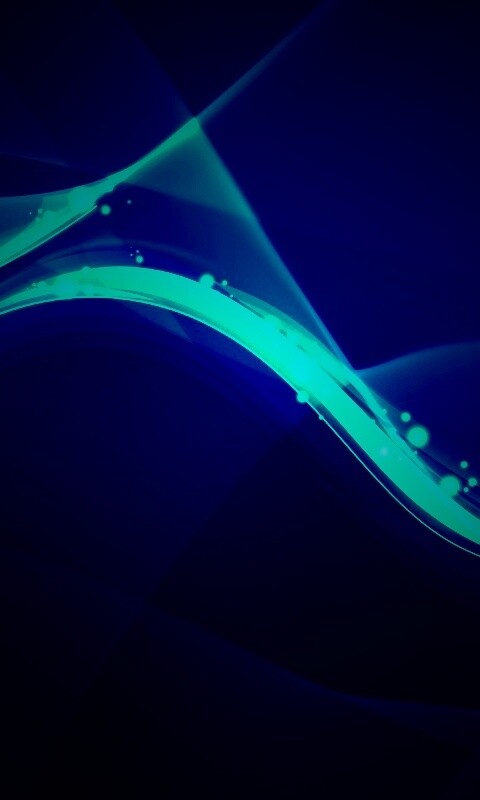 Синяя абстрактная волна обои