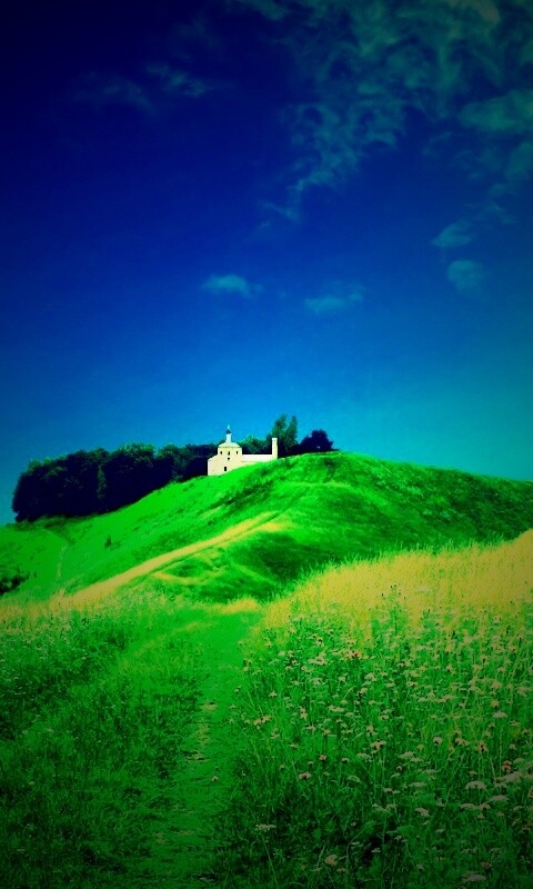 Летние холмы обои