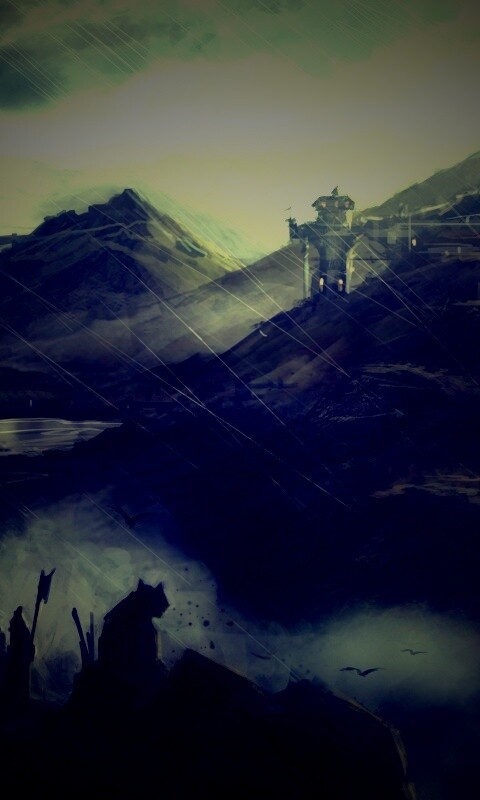 Пейзаж из Dragon Age 2 обои