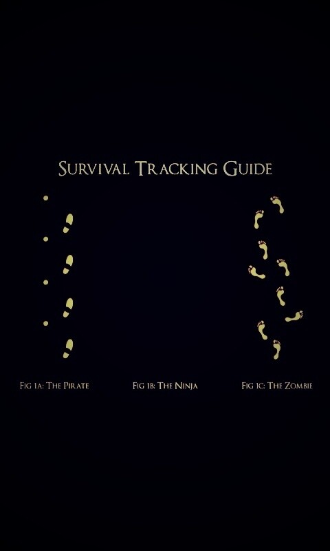 Следы: Пират, Ниндзя, Зомби обои