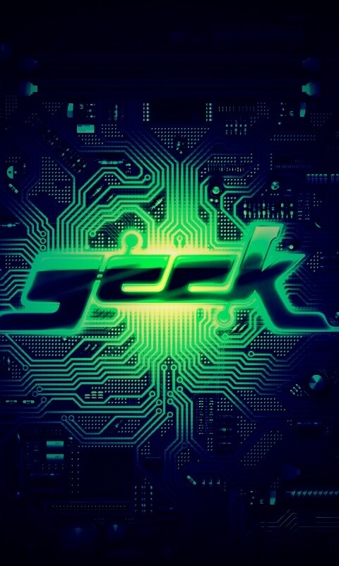 Печатная плата Geek обои