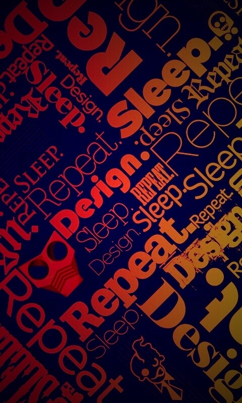 Текстографика обои