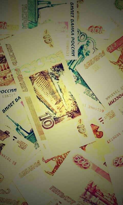 Русские деньги обои