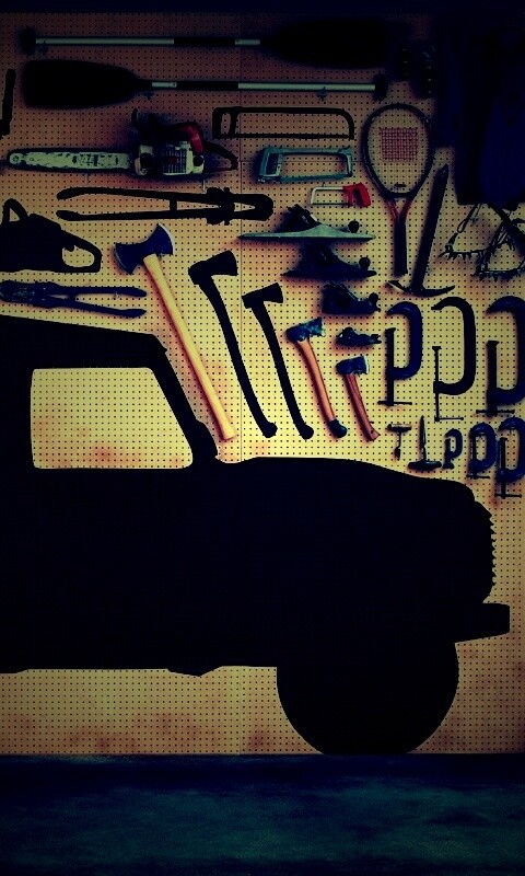 Типичный гараж обои