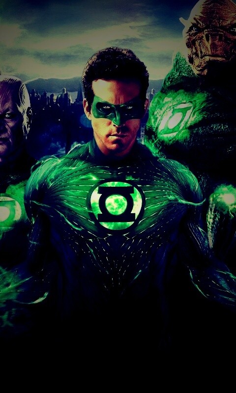 Зелёные фонари обои