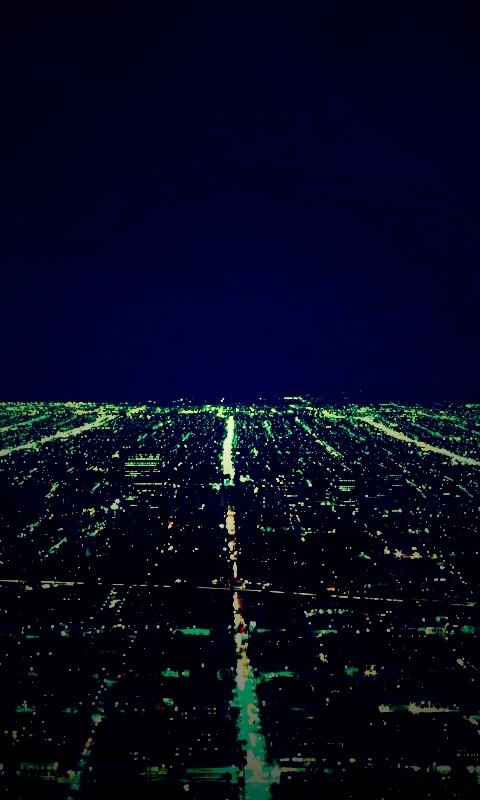 Вид на город с высоты обои