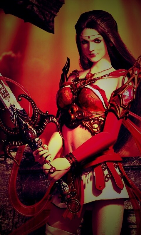 Красный доспех обои