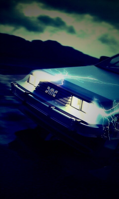 Машина времени обои