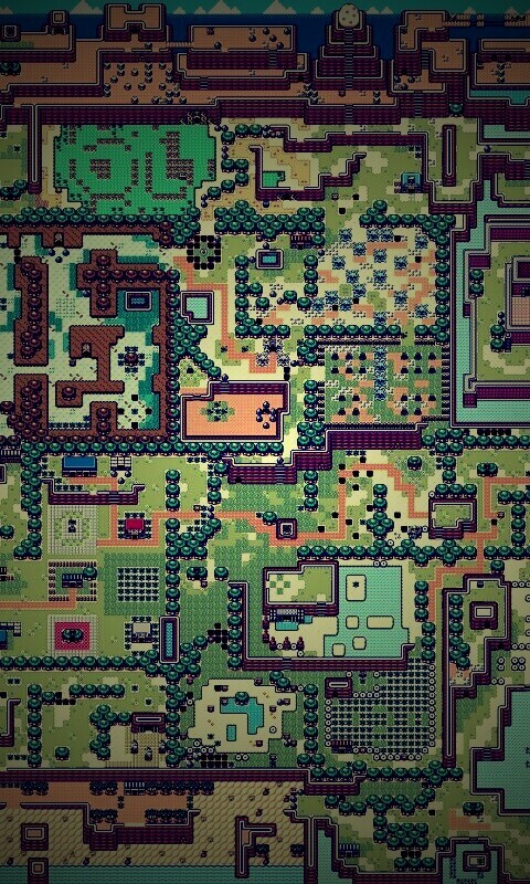 Пиксельный мир обои