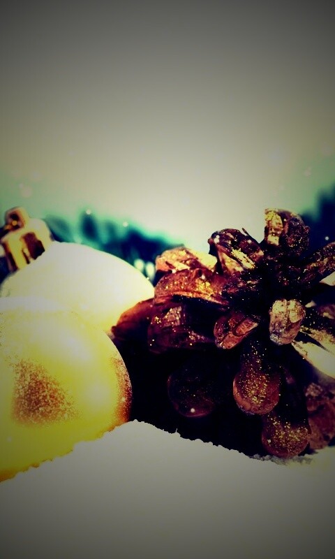 Новогодний натюрморт обои