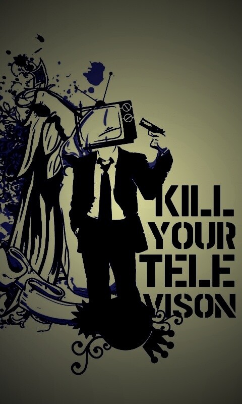 Убейте свой телевизор обои