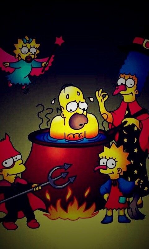 Шабаш Симпсонов обои