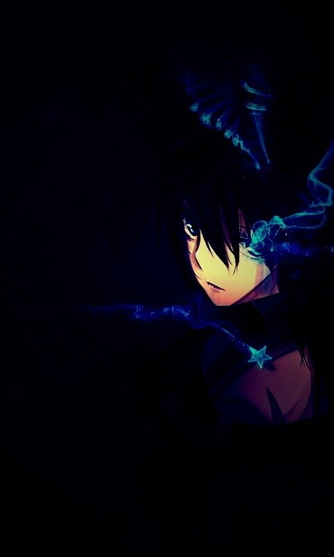 Black rock shooter обои