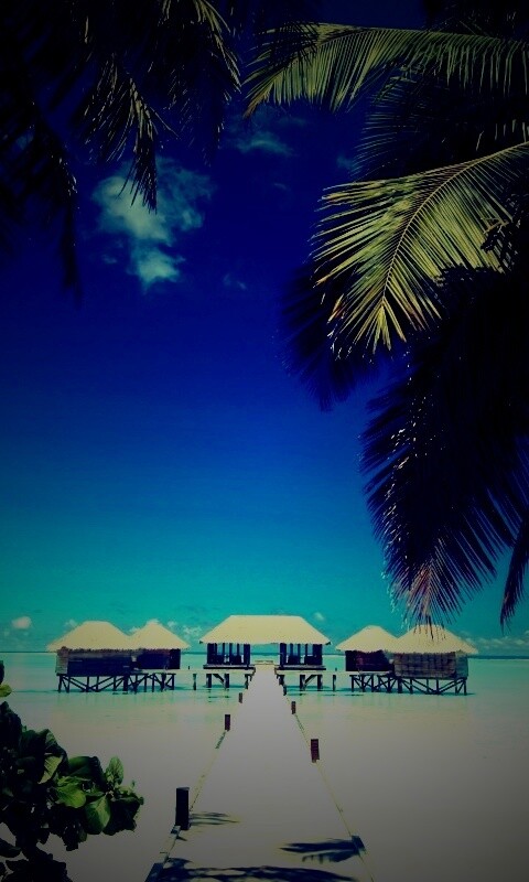 Солнечные мальдивы обои