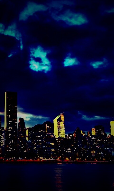 Красивый город обои