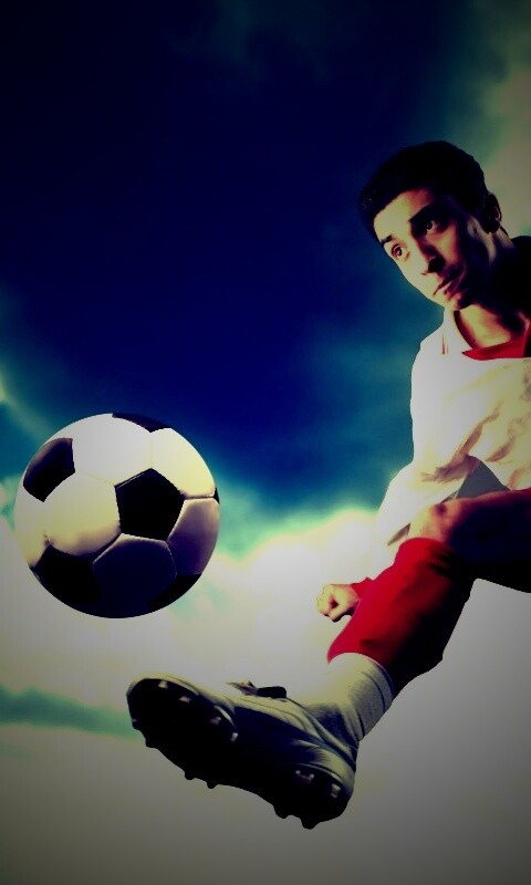 Футболист обои