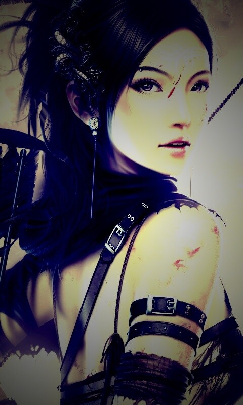 Лучница обои