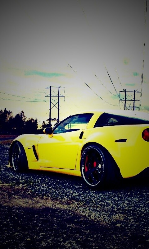 Chevrolet corvette обои