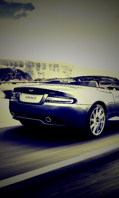 Астон кабриолет обои