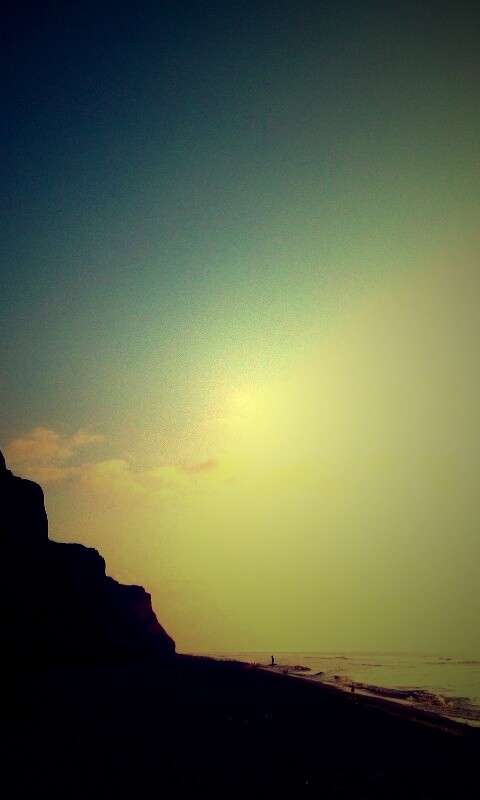 Уединенный пляж обои